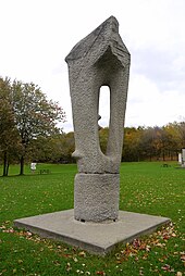 Sans titre, Symposium international de sculpture de Montréal, Parc du Mont-Royal, 1964.
