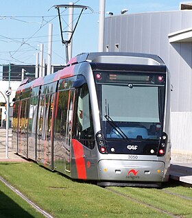 Imagen ilustrativa del tramo del Tranvía de Zaragoza