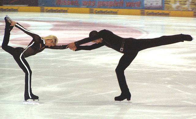 Aljona Savchenko and Robin Szolkowy at the 2006 championships