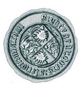 Печать Герхарда VII Гольштейн-Рендсбургского
