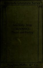 Thumbnail for File:Selections from the prose and poetry of John Henry Newman; (IA selectionsfrompr01newm).pdf