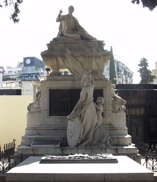 Mausoleum of President Carlos Pellegrini.