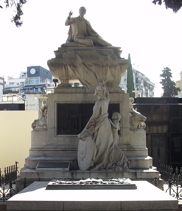 Mausoleum of President Carlos Pellegrini.