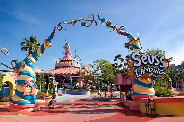 Seuss Landing at Islands of Adventure in Orlando, Florida