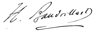 signature de Henri Baudrillart