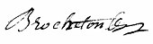 signature de Charles-Fabio Brocheton