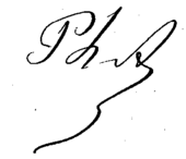 signature de Philibert Audebrand