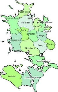 Sjælland municipalities.svg