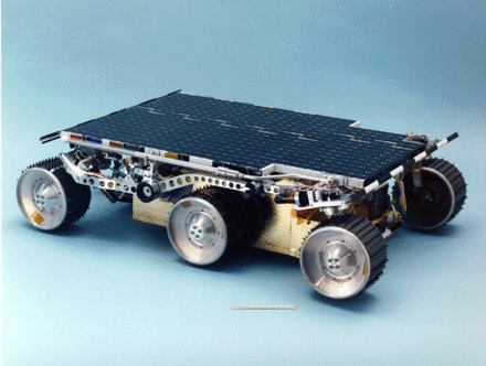 Rover in the cruise configuration