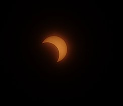 Eclipse parcial en Singapur