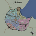 Simple city ward map