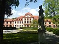 Former prince-bishop's summer residence with courtyard garden