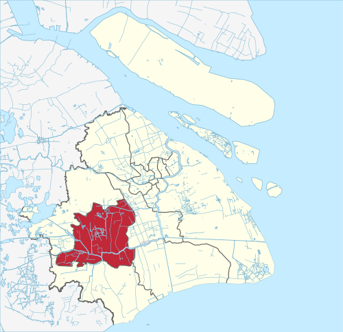 上海市松江区的地理位置