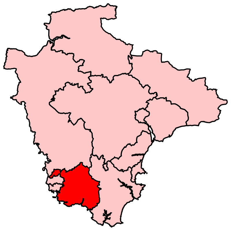 Map Of West Devon South West Devon (Uk Parliament Constituency) - Wikipedia