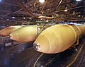Serbatoi esterni dello Space Shuttle contenenti H2 e O2, utilizzati per la propulsione del mezzo.