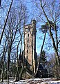 Menara pengawas dekat Marburg.