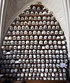 St Leonard's church ossuary, Hythe - skulls.jpg