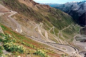 Illustrativt billede af Col du Stelvio-artiklen