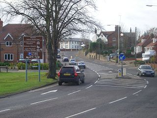 <span class="mw-page-title-main">A602 road</span> Road in England