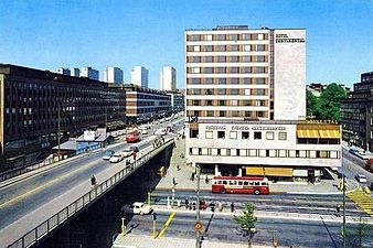 Hotel Continental, foto från ca 1965