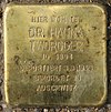 Stolperstein Barbarossastr 40 (Schön) Hanna Tworoger.jpg