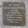 Stolperstein Dennewitzstr 35 Oskar Olschewski.JPG