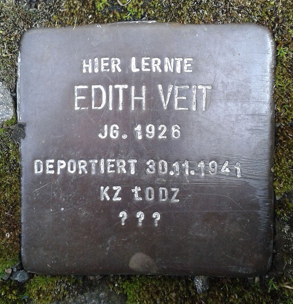 Stolperstein Ingelbach Edith Veit.jpg