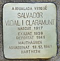 Stolperstein für Salvador Vidal i Claramunt (Igualada).jpg