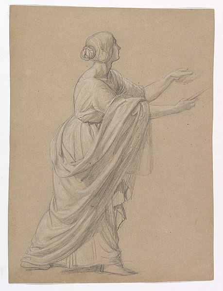 File:Study of a Woman Walking to the Right MET DP824680.jpg