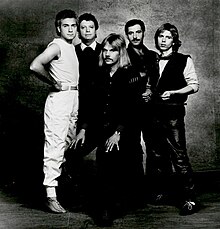 Styx, 1983 publicity photo (Panozzo second from right) Styx (1983 A&M publicity photo).jpg