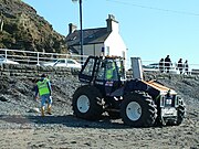 Talus MB4H Launching Tractor Submersible tractor - Aberystwyth - geograph.org.uk - 1741092.jpg