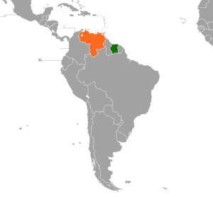 Венесуэла и Суринам