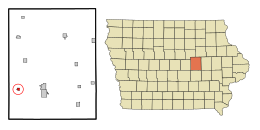 Montour - Carte