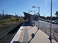 Looking west on the platform