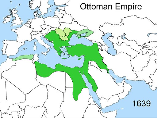 Territorial changes of the Ottoman Empire 1639