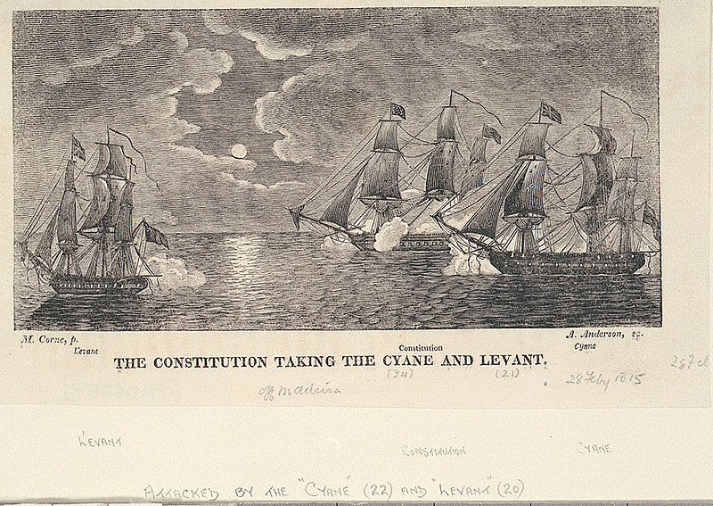 File:The Constitution Taking the Cyane and Levant (1815).jpg