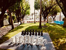 The Delano Hotel (pool and gardens), South Beach, Miami Beach The Delano Hotel (pool and gardens), Miami, South Beach, April 2019.(2).jpg