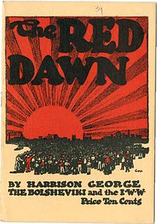 Cover of The Red Dawn by Harrison George. The Red Dawn (George) cover.jpg