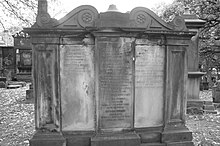 The grave of William Home Lizars, St Cuthberts, Edinburgh.jpg