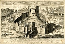 Tickhill an Old Castle near Doncaster in Yorkshire by George Vertue in 1737. Tickhill an Old Castle near Doncaster in Yorkshire by George Vertue.jpg