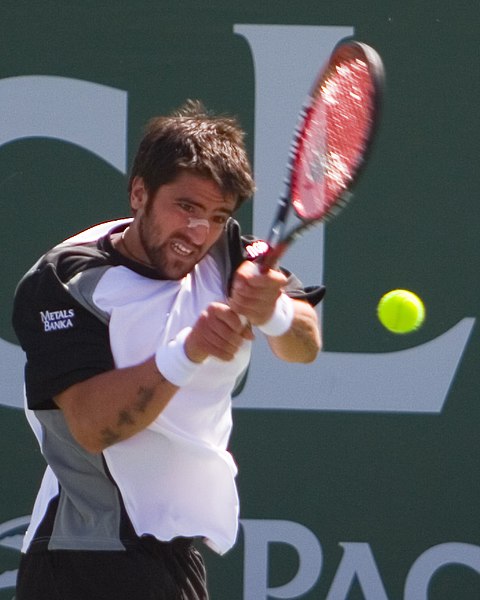 Competing for Serbia and Montenegro, Janko Tipsarević won the inaugural Ostrava singles title in 2004