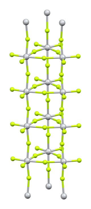 <span class="mw-page-title-main">Titanium tetrafluoride</span> Chemical compound