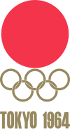 Logo des Jeux olympiques d'été de Tokyo 1964.svg