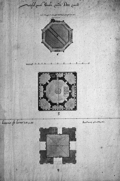 File:Toren, reproductie van tekening in het Gemeente Archief Utrecht, tekening Saenredam 1636 - Utrecht - 20231659 - RCE.jpg