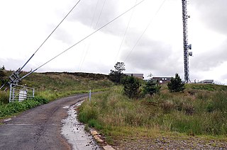 <span class="mw-page-title-main">Rumster Forest transmitting station</span> Broadcasting and telecommunications facility in Scotland