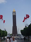 Туніський Біг-Бен на центральній площі, 2006