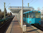 Deutsch: Stadtbahnstation Hausen English: Hausen Transit Station