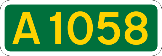 File:UK road A1058.svg