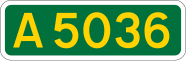 A5036 Schild