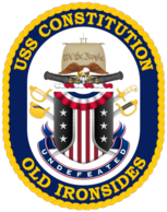 USS Constitution crest.png